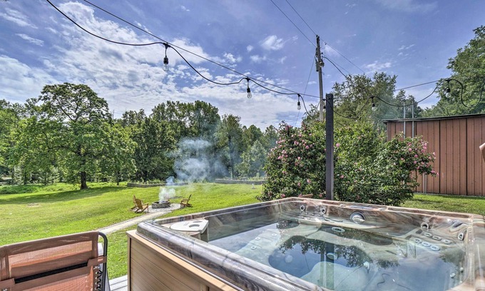 Logan House | Cozy Bremen Family Home w/ Hot Tub & Acreage!