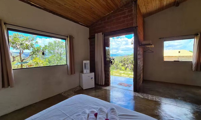 Serra do Cipo House | 🌿Cozy bungalow with views of the mountains.