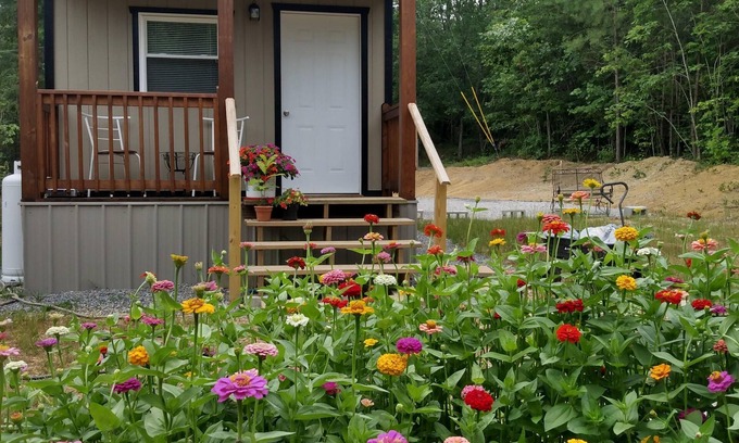 Sequatchie Cabin | Cozy cabin in the mountains with hiking trails and gorgeous waterfalls close by!