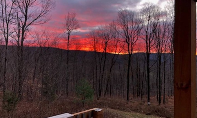 Bovina Center Cabin | Cozy cabin in the woods on top of the ridge. A quiet retreat.