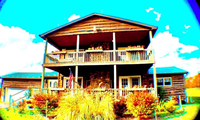 Mingo Cabin | Cozy cabin/Suite with mountain view! Pet Friendly!
