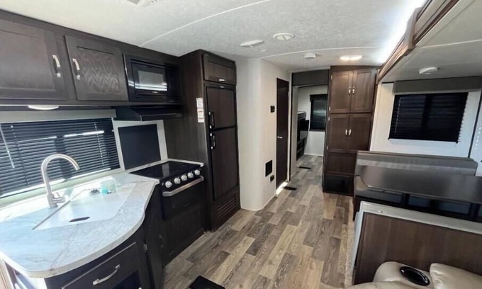 Bloomington House | Cozy Camper for the eclipse