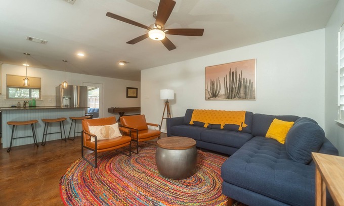 Mesa Park House | Cozy casa w/hot tub & game room, ideally located!