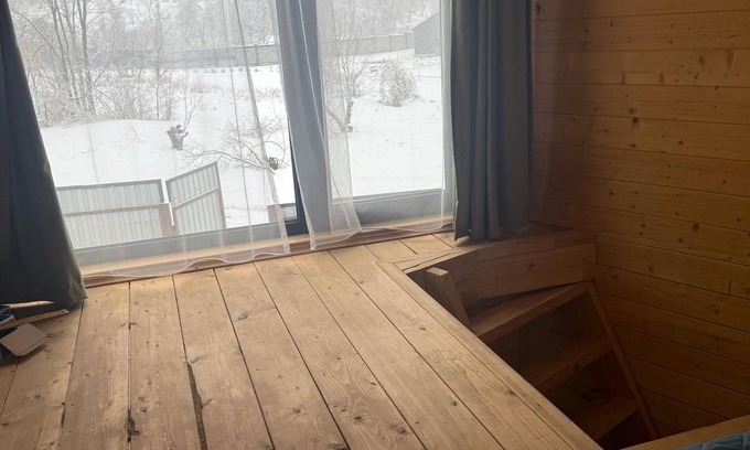 Almaty Ski Chalet | Cozy chalet in charming Almaty with AC, WiFi with city and Mountain View.
