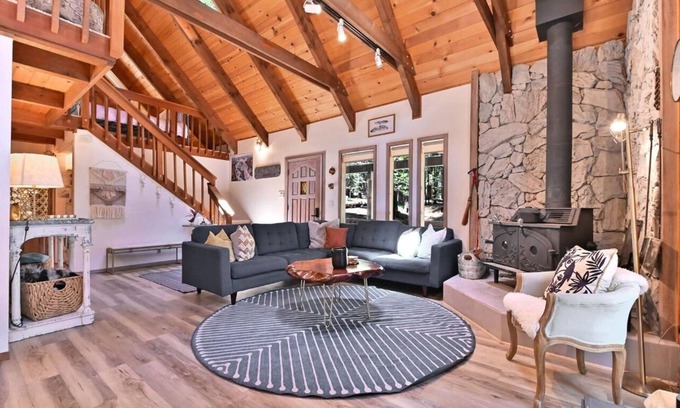 Arnold Cabin | Cozy Chic Chalet - Enchanting Family Retreat w/Hot Tub & Surprises! Dog Friendly