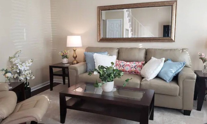 Jacksonville House | Cozy, Clean, 2 Story Apartment near Camp Lejeune