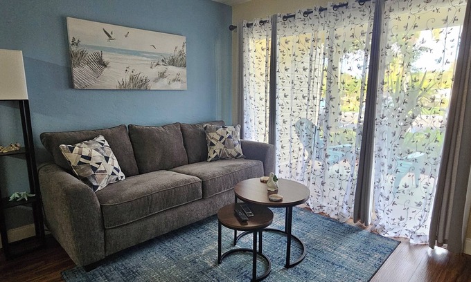 Ocean Side Village Condo | Cozy condo near sun, sand, and surf.