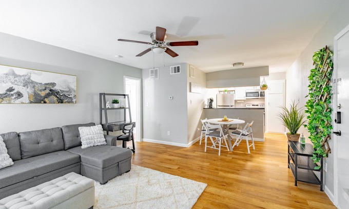 West Campus Condo | Cozy condo walkable to UT but also near hike and bike trails