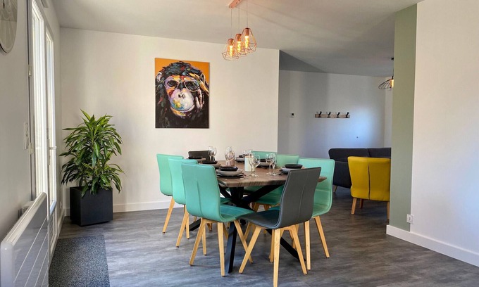 Clisson Cottage | Cozy Cottage in Vineyards near Hellfest, Clisson - Private Garden & Parking, Bikes Included