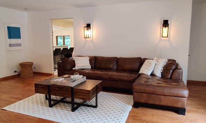 Shorewood-Tower Hills-Harbert House | Cozy cottage surrounded by trees and sounds of nature with new hot tub.