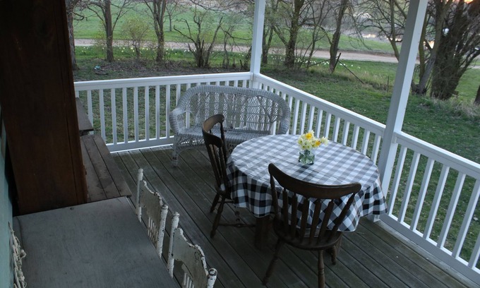 Coldwater Apartment | Cozy country "unplugged" upstairs apartment with lots of room for family fun.