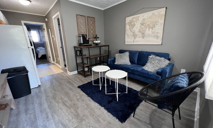 Fayetteville Apartment | Cozy Court Street Apartment Steps from Everything!
