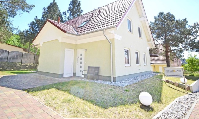 Korswandt House | Cozy DHH for 5 people with fireplace and sauna / WiFi, parking space, WaMA - forest settlement