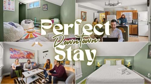 Saint Joseph House | Cozy Downtown Stay w Private Backyard & Parking