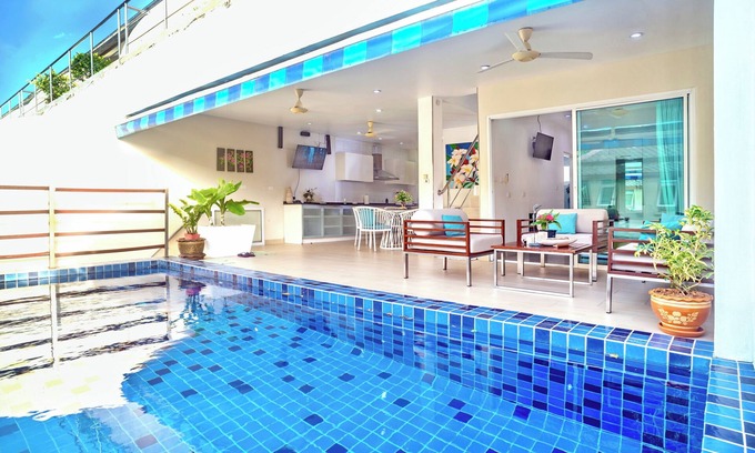 Bang Po House | Cozy duplex with private pool, short walk to beach