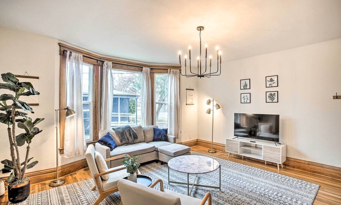 West Central Apartment | Cozy Eclectic Home ~ 1 Mi to Downtown Spokane