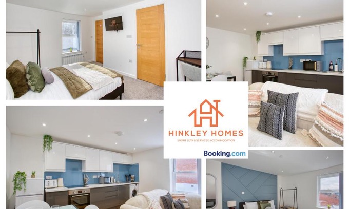 Bridgwater Apartment | Cozy & Elegant 1bedroom House in Somerset Sleeps 2 By Hinkley Homes Short Lets & Serviced Accommodation