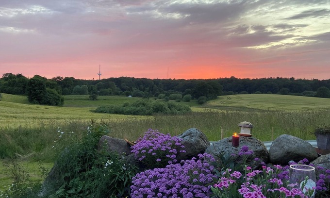 Schoenwalde am Bungsberg Apartment | Cozy farmhouse situated on hill, with beautiful view of nature