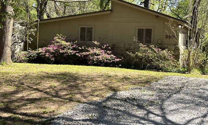 Pangburn Cabin | Cozy family fish camp on the Little Red River, a premier trout fishing stream!