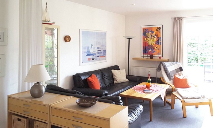 Ostseebad Prerow Apartment | Cozy first floor apartment with south-facing terrace, WLAN, washing machine, max. 4 p.