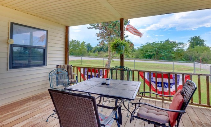Fort Cobb House | Cozy Fort Cobb Home Rental Near Lake Access!