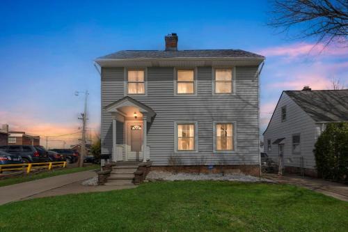 Garfield Heights House | Cozy Getaway with Hot Tub, Patio & Fenced Yard home