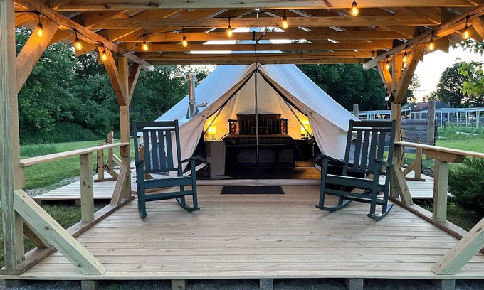 Turner Bed & Breakfast | Cozy Glamping at Farm Bed and Breakfast in Maine