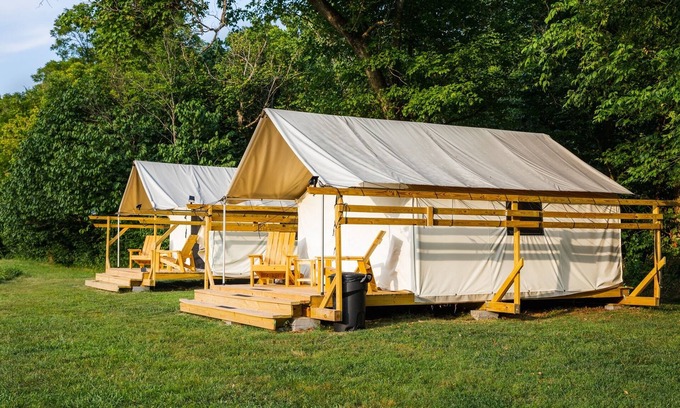 Glen Wilton Cabin | Cozy Glamping on the Banks of the James River.