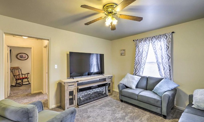 Price House | Cozy Helper Home with Fenced Yard, Pets Welcome