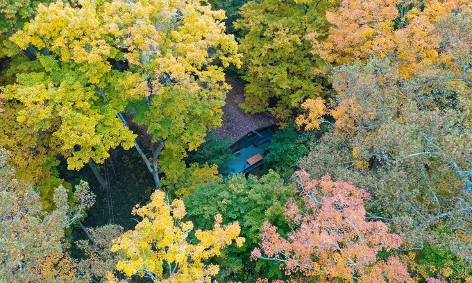 Rockbridge Cabin | Cozy, Hocking Hills Cabin in the woods with a hot tub!