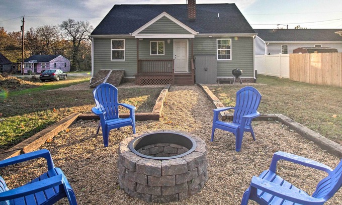 Farmville House | Cozy Home w/ Grill: 1 Block to Longwood Univ!
