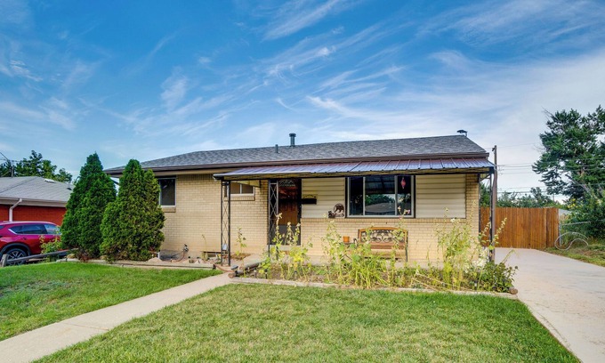Sheridan House | Cozy Home w/ Yard, Patio, 8 Mi to Downtown Denver!