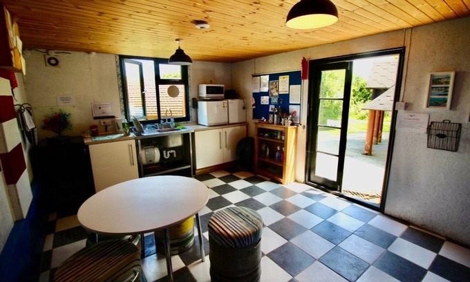 Llanfairpwllgwyngyll Cabin | Cozy Hot Tent With Log Burner & Hot Tub Right Tent