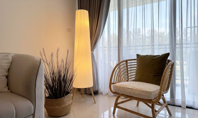 Bang Tao Apartment | Cozy Lake-View 1BR Apt Pool & Gym 1405