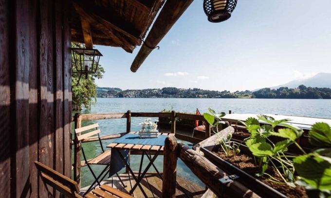 Horw Apartment | Cozy Lake Villa with Calming Terrace