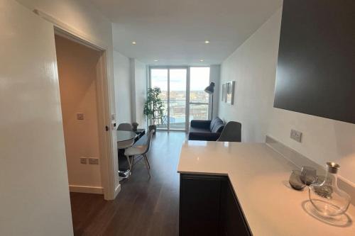 Fairfield Apartment | Cozy Living with Balcony View