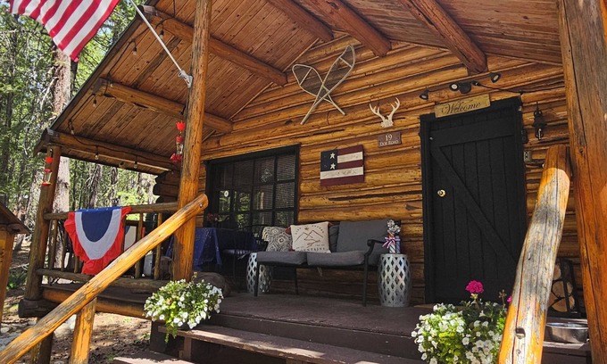 Mazama Cabin | Cozy Mazama cabin nestled in the woods in the North Cascade Pet Friendly!