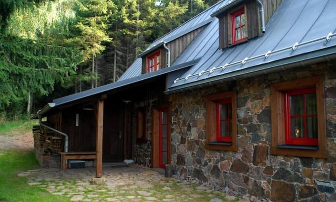 Geising House | Cozy mining lodge Schattenmorelle Geising