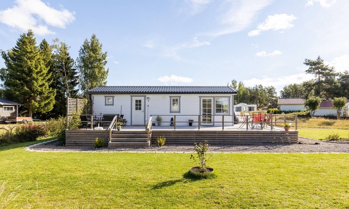 Hammar Ski Chalet | Cozy mobile home near sandy beach | SE11015