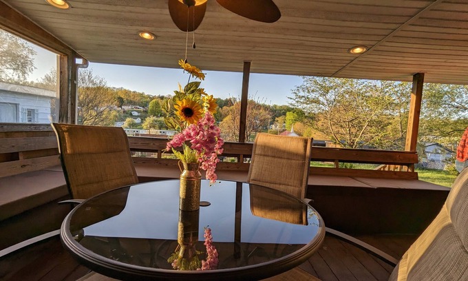 Midway House | Cozy Mountain Retreat:The Ultimate WV Getaway w/large hot tub on spacious porch