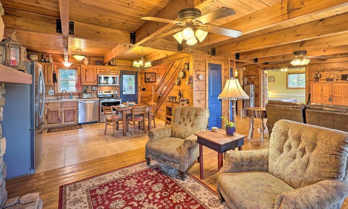 Cana Cabin | Cozy Mountain-Top VA Cabin: Hike, Bike, Fish, Etc.