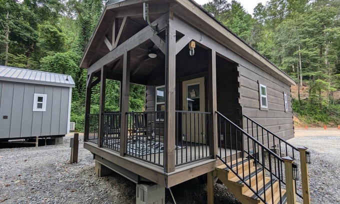 Bryson City Cabin | Cozy Nantahala Tiny Home Retreat Near Nantahala and Bryson City