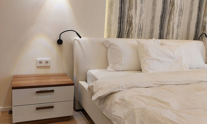Nur-Sultan Apartment | Cozy new premium quality 1-bedroom apartment with WiFi, AC in delightful Astana