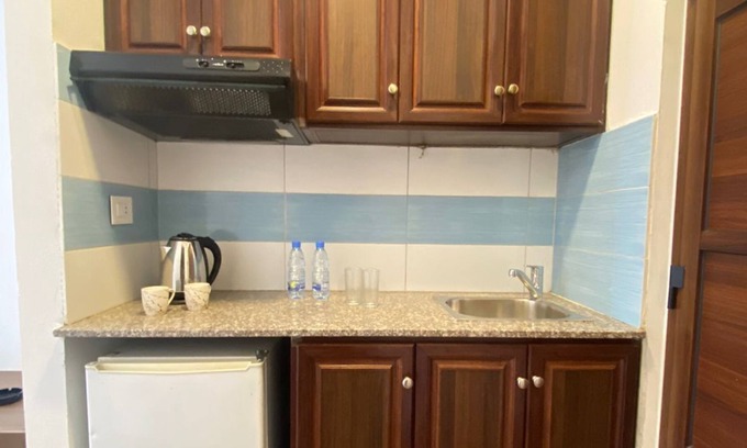 Halat Ski Chalet | Cozy open space loft with view over the pool area & terrace