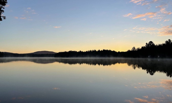 Kingfield Cabin | Cozy & Private: waterfront retreat on 20 acres of beautiful forest