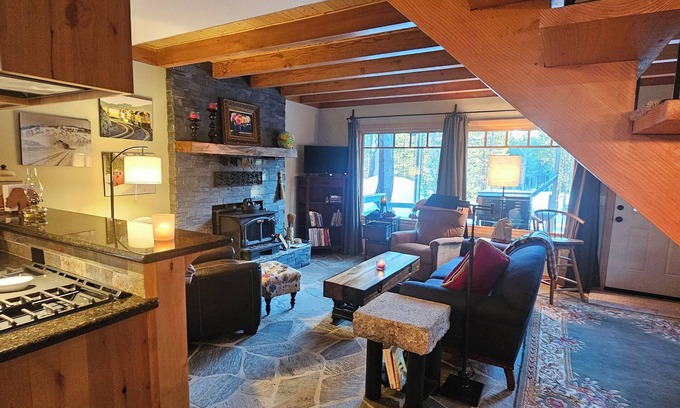 Soda Springs Cabin | Cozy railroad-inspired cabin near top ski resorts – the perfect mountain escape!