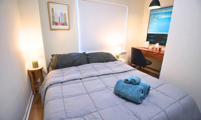 Dickinson Narrows Apartment | Cozy renovated South Philly APT with backyard near Stadiums and Center City