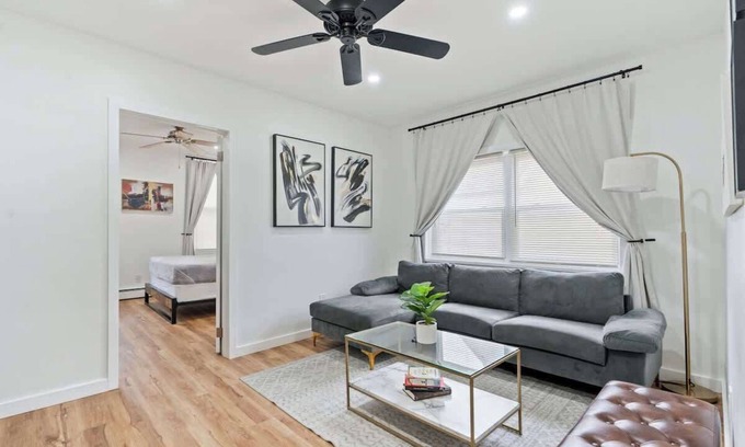 North Bergen Apartment | Cozy Retreat 15Min to NYC, MetLife, Mall + Parking