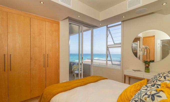 Herolds Bay House | Cozy Room with a partial sea view