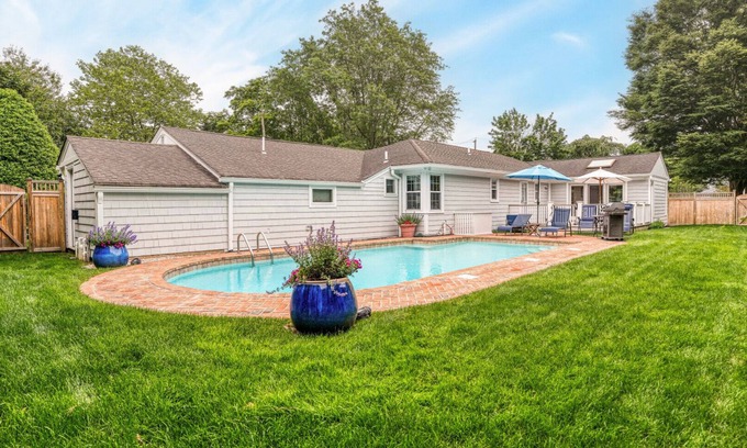 Village of Southampton House | Cozy Southampton home, close to town, beaches, private pool, perfect for.